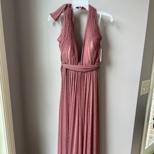 Watters Madilyn Bridesmaid/Prom Dress long mauve